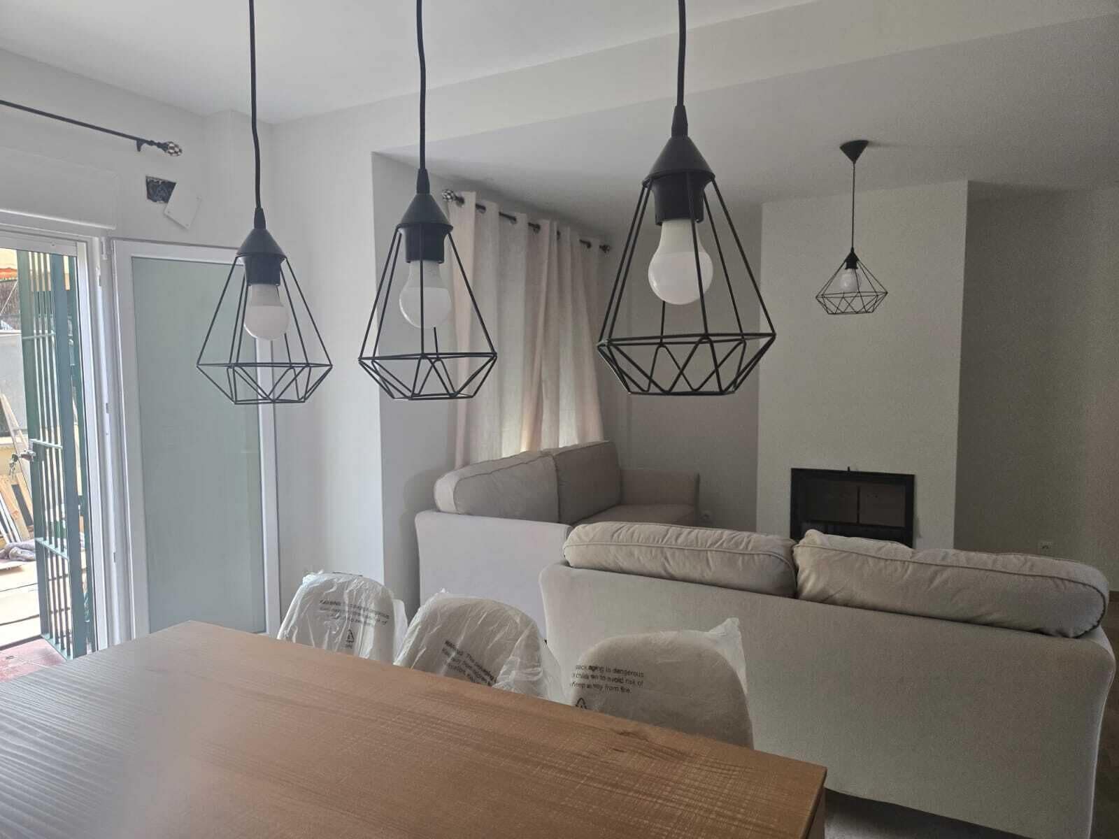 TV connectée, cheminée