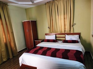 In-room safe, desk, laptop workspace, blackout drapes
