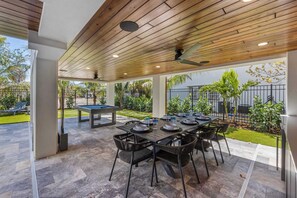 Restauration en plein air