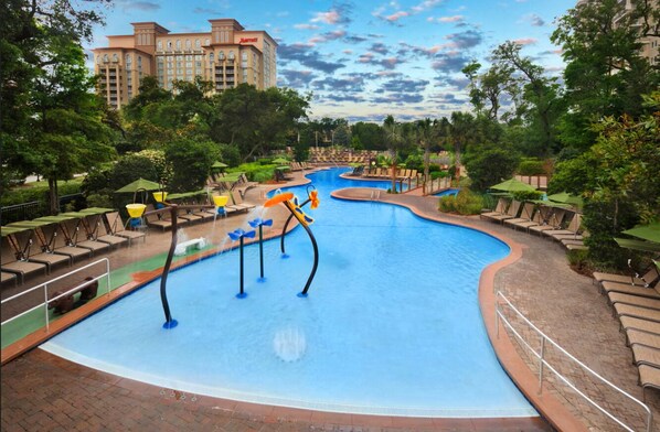 Indoor pool, outdoor pool