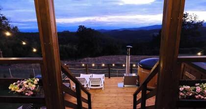 Hot tub & sauna villa 2BR at Panorama Orbeti