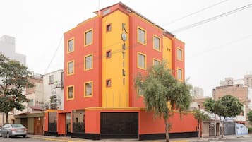 Façade de l’hébergement