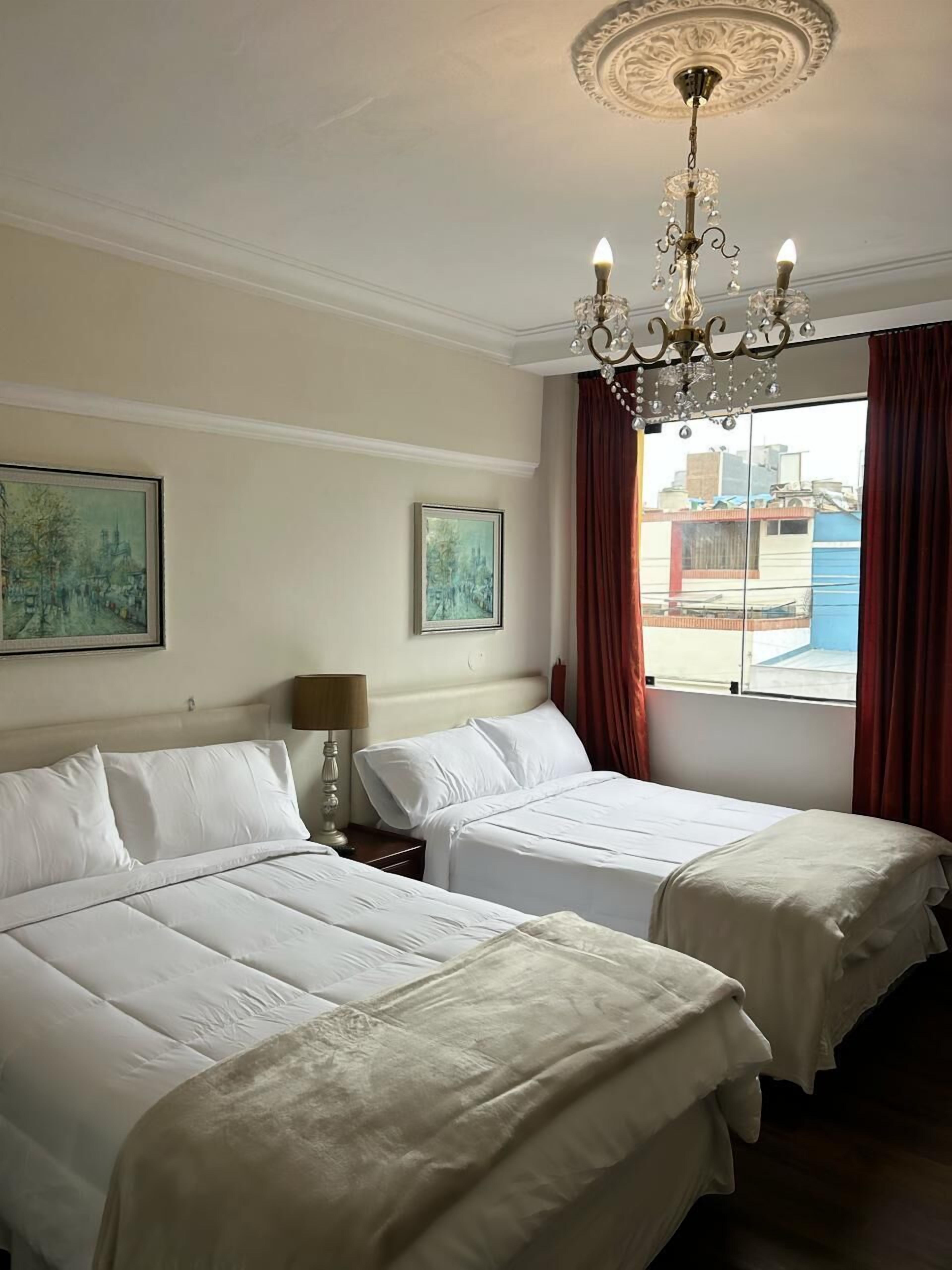 Classic-Vierbettzimmer, Stadtblick