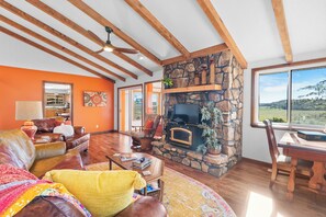 تلفزيون ذكي، مدفأة، كُتُب