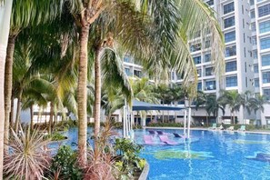 Outdoor pool - Atlantis Residence l Luxury 3BR l 8-12pax l Jonker St l City Centre by Jay Stay (Melaka)