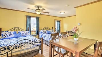 6 sovrum, skrivbord, gratis wi-fi och sängkläder