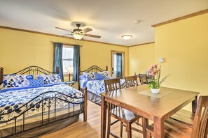 6 slaapkamers, een bureau, gratis wifi, beddengoed