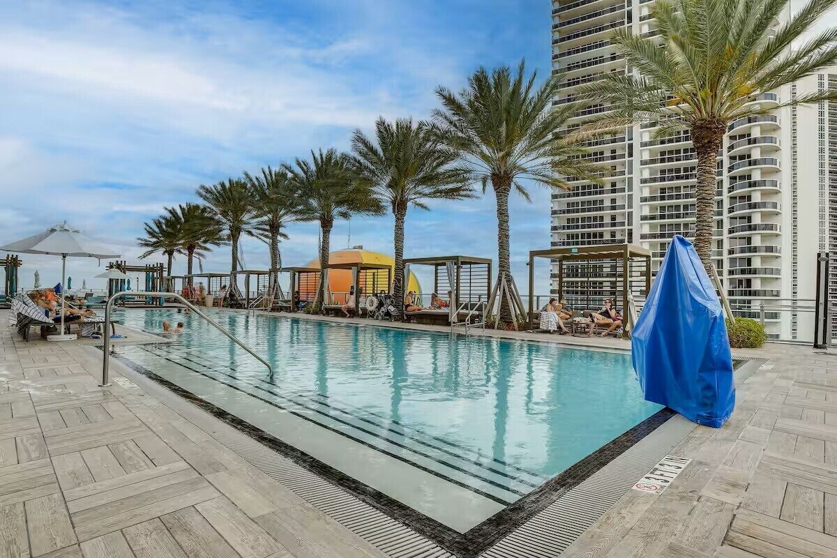 Alberca al aire libre 