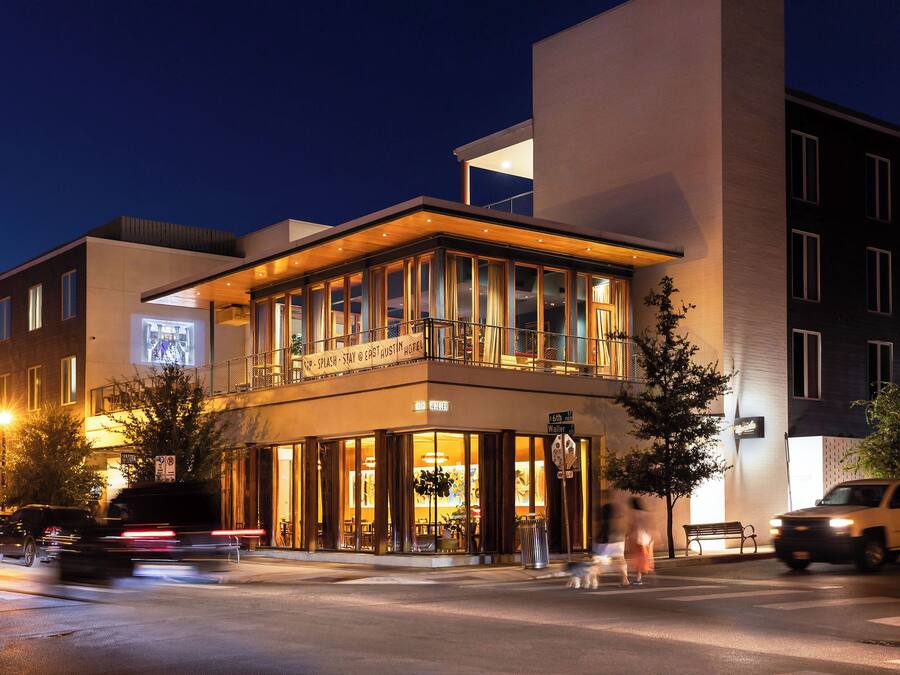 Fachada de la propiedad