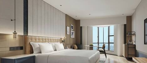 Standard Room, 1 King Bed with Sofa bed, City View