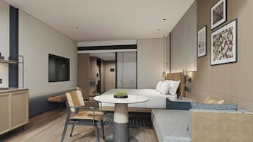 Habitación Premium, 1 cama King size y sofá cama