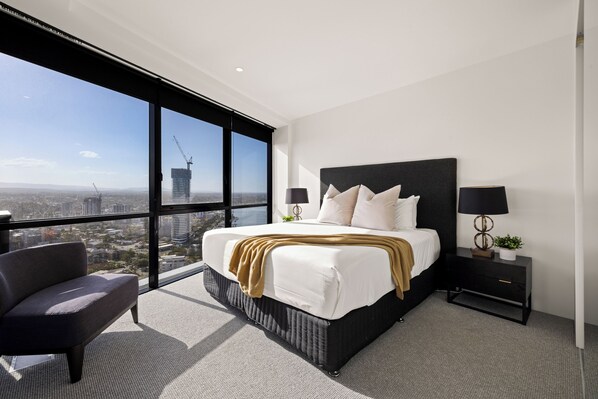 2 chambres, fer et planche à repasser, accès au Wi-Fi (inclus)