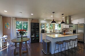 Highchair, dining tables