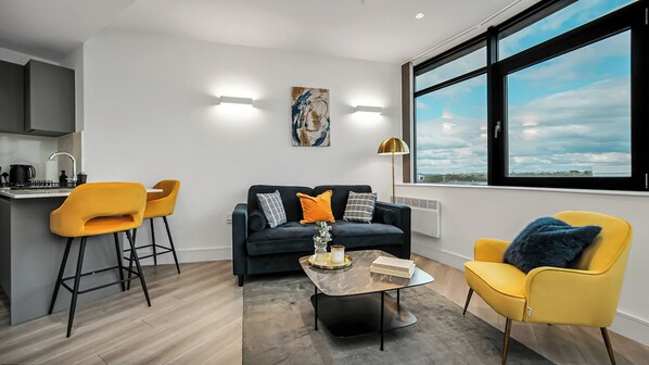 Een smart-tv en een filmbibliotheek