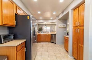 Luxury House, 4 Bedrooms, Private Pool, Pool View | Private kitchen | Coffee/tea maker, electric kettle