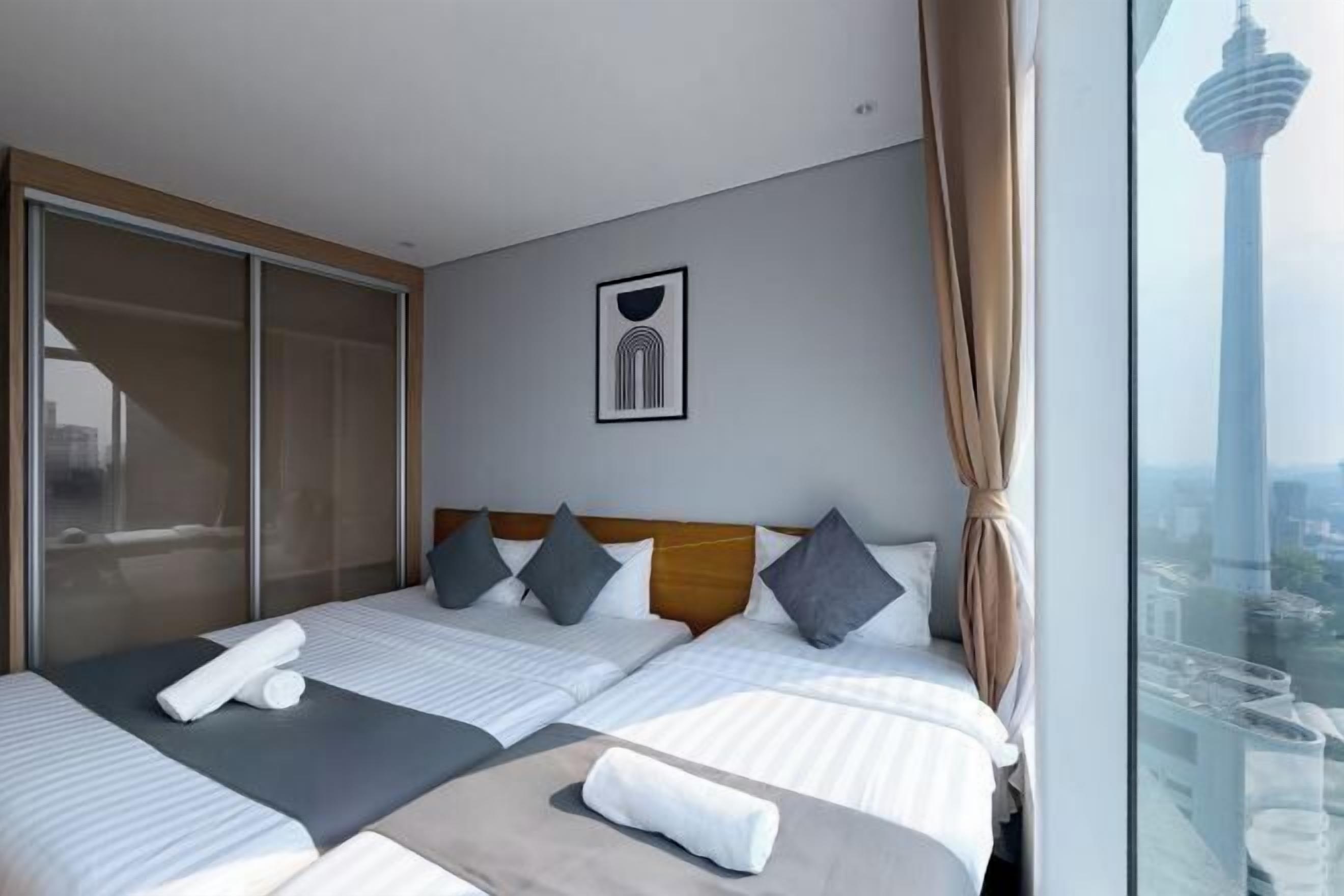 Chambres insonorisées, lits bébé