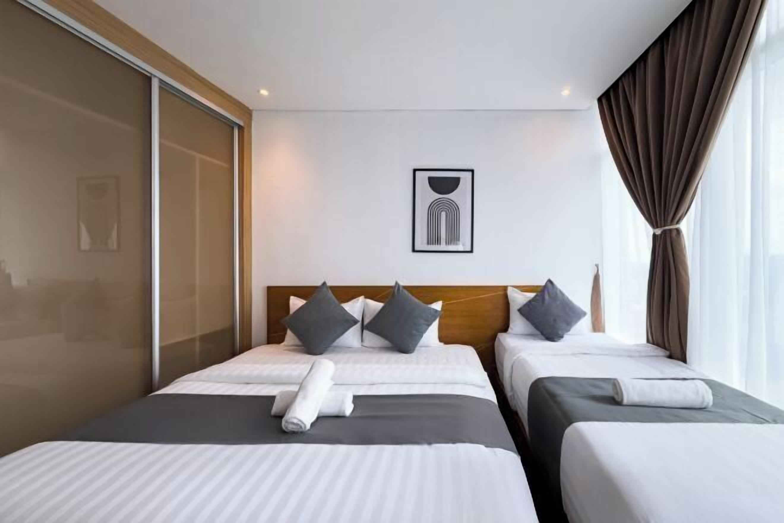 Chambres insonorisées, lits bébé