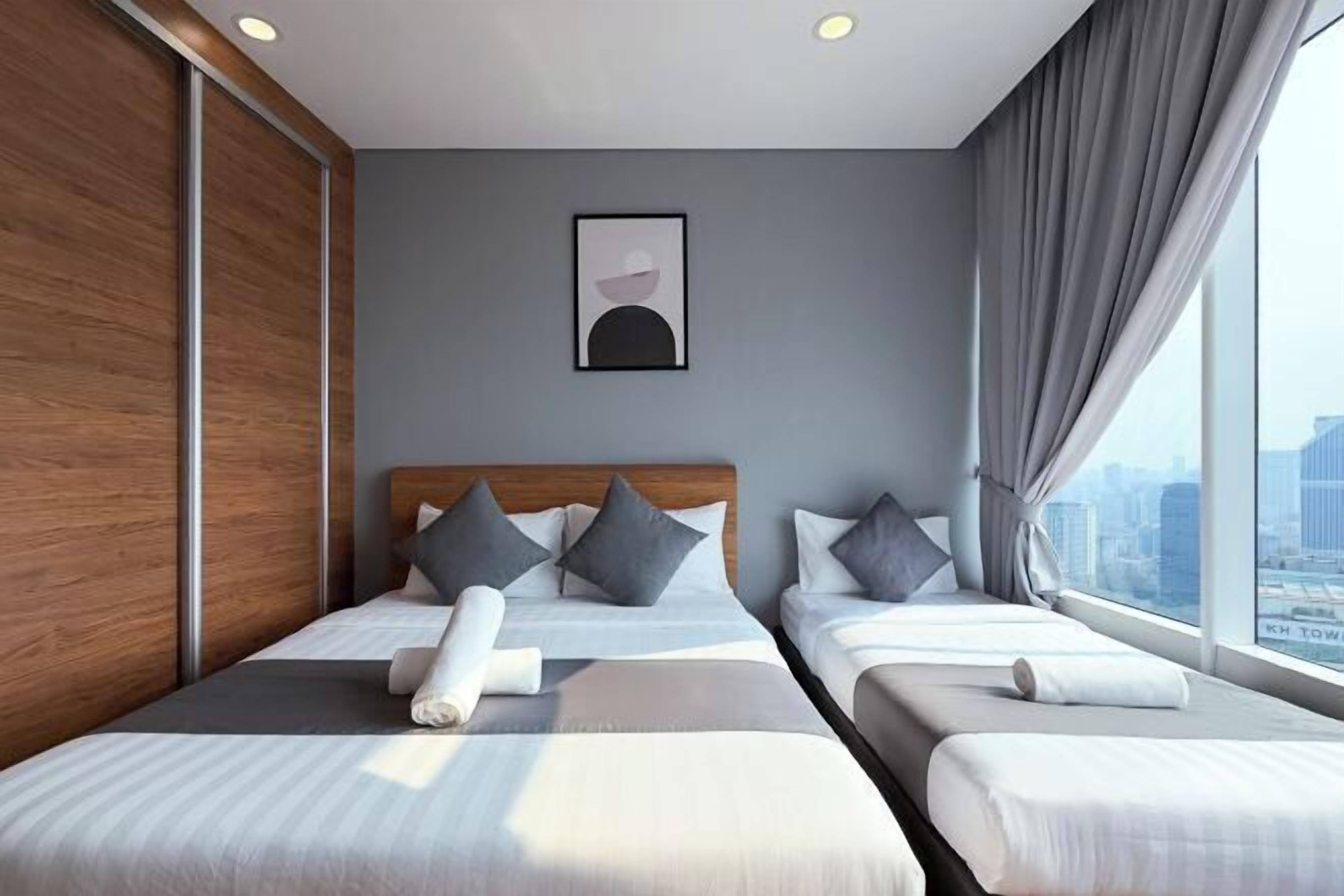 Chambres insonorisées, lits bébé