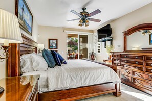 2 bedrooms, desk, iron/ironing board, internet