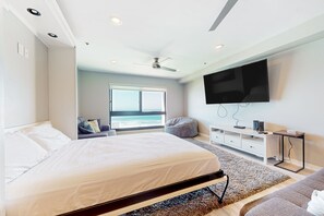 1 soverom, strykejern/-brett, wi-fi (inkludert) og sengetøy