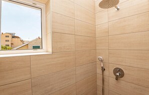 Shower, hair dryer