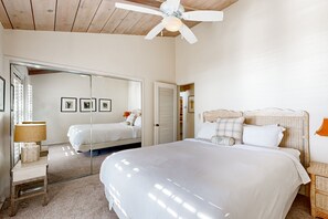 3 chambres, fer et planche à repasser, accès au Wi-Fi (inclus)