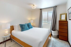 1 makuuhuone, silitysrauta/-lauta, ilmainen Wi-Fi, vuodevaatteet