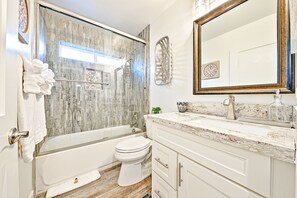 Een douche, een haardroger