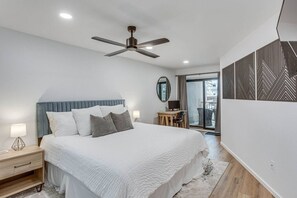 1 chambre, bureau, Wi-Fi, draps fournis