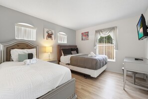 5 chambres, fer et planche Ă repasser, Wi-Fi, literie fournie