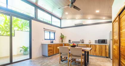 Casa Jardin, One-Bedroom Jungle villa, salt water pool, near beaches.