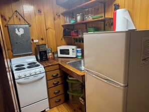 Microwave, oven, stovetop