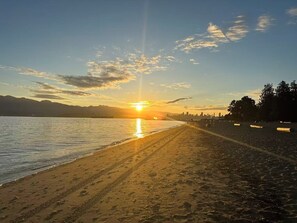 Beach nearby