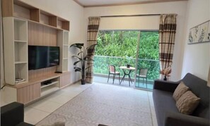 Living area - Barakah Sufi Home Stay Apartment Cameron (Tanah Rata)