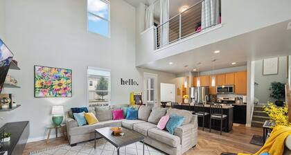 Holiday Headquarters! Bright & Open, Fireplace, Garage, Near Shops & Trails!