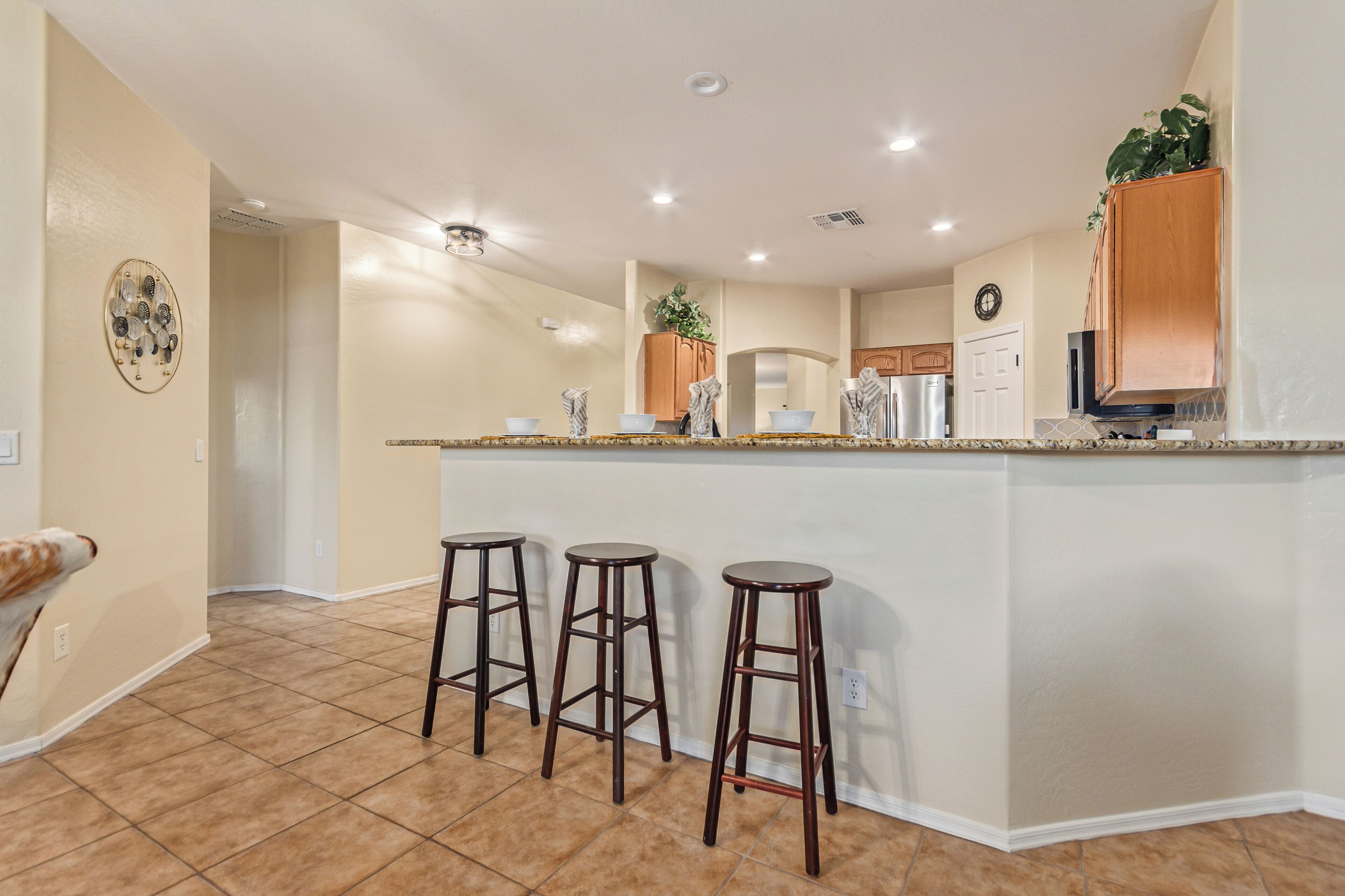 獨棟房屋, 多張床, 可使用泳池, 城市景觀 (Blackfoot Two San Tan Valley) | 用餐區