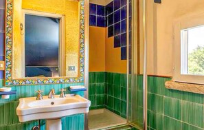 Shower, hair dryer