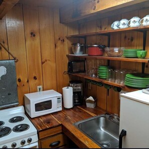 Microwave, oven, stovetop