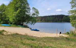 In Strandnähe, Angeln
