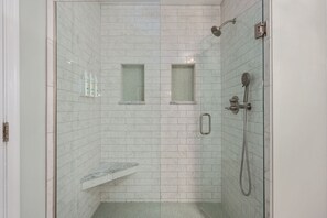 Shower, towels