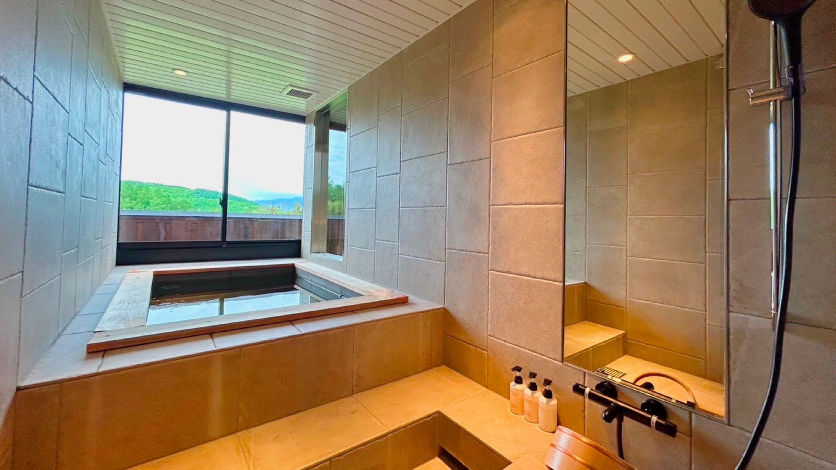 Hot Spring Suite, Non Smoking | Bathroom | Combined shower/tub, deep soaking tub, free toiletries, hair dryer