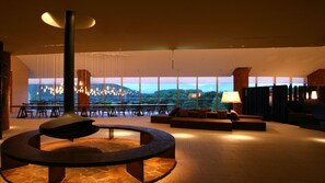 Sittområde i lobbyn