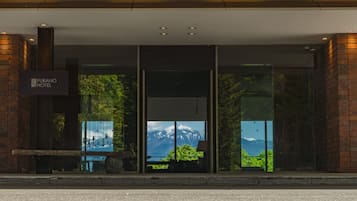 Façade de l’hébergement