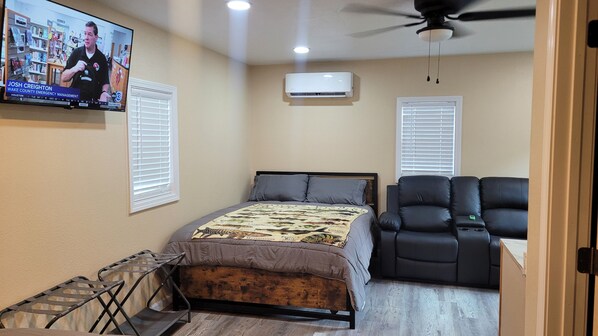 1 habitación y ropa de cama