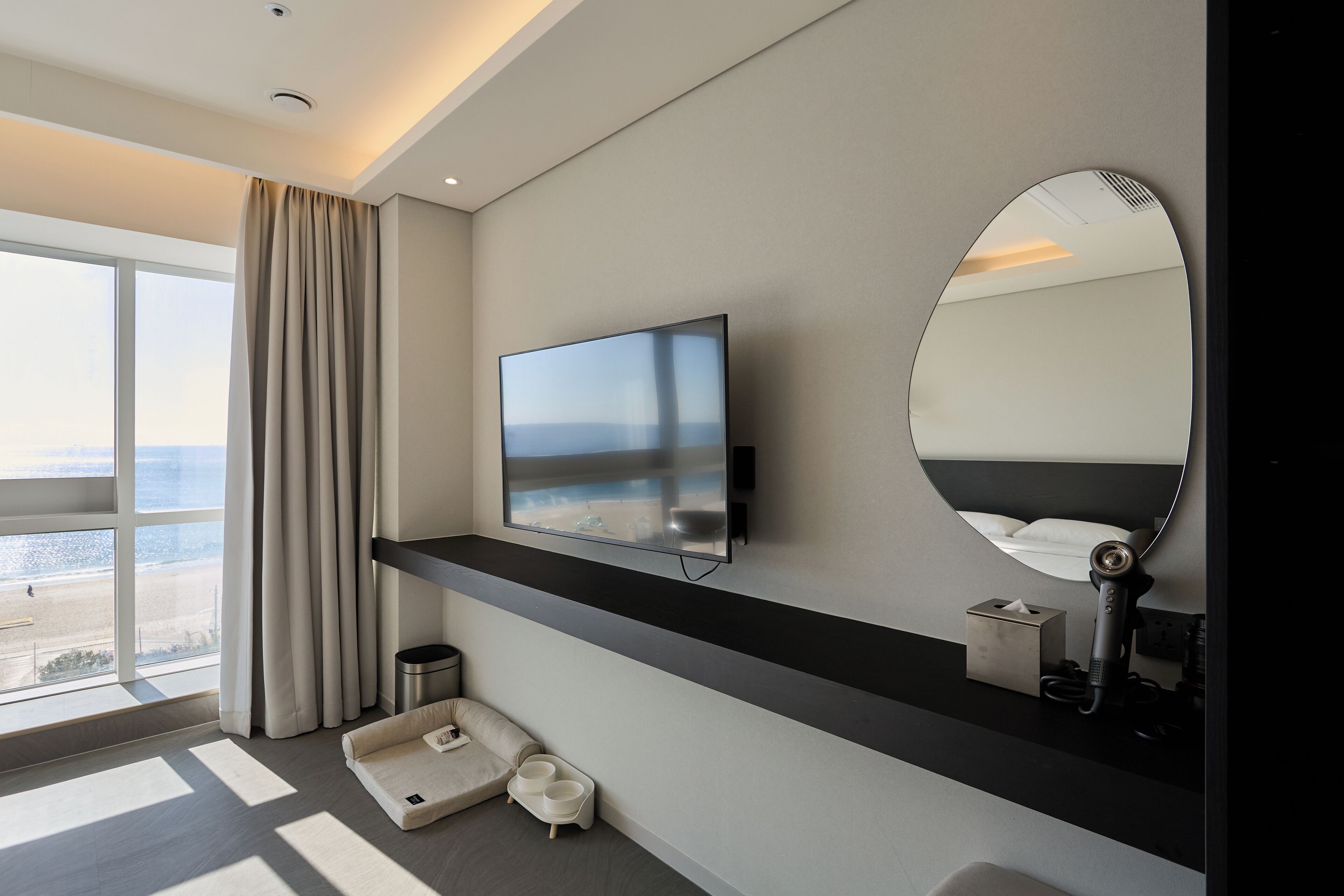 Quarto casal luxo, vista para a praia | Vista para praia/oceano