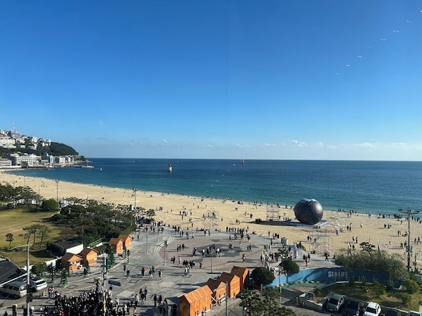 Deluxe Double Room, Beach View | View from property - Covestay Haeundae (Busan)