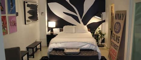 1 chambre, fer et planche Ă repasser, Wi-Fi, draps fournis