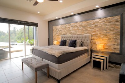 Private waterfront Villa Azure w