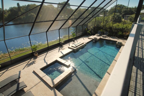 Pool - Private waterfront Villa Azure w (Town 'n' Country)