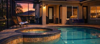 Single-level home w/ pool & hot tub